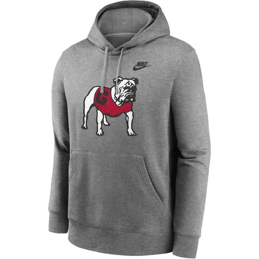 Nike Nike Georgia Bulldogs Legacy Club Primary Logo Men's Nike College Pullover Hoodie