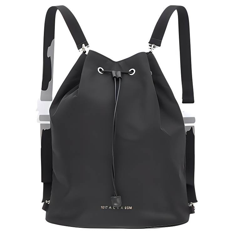 1017 ALYX 9SM Leather Backpack Women's Black