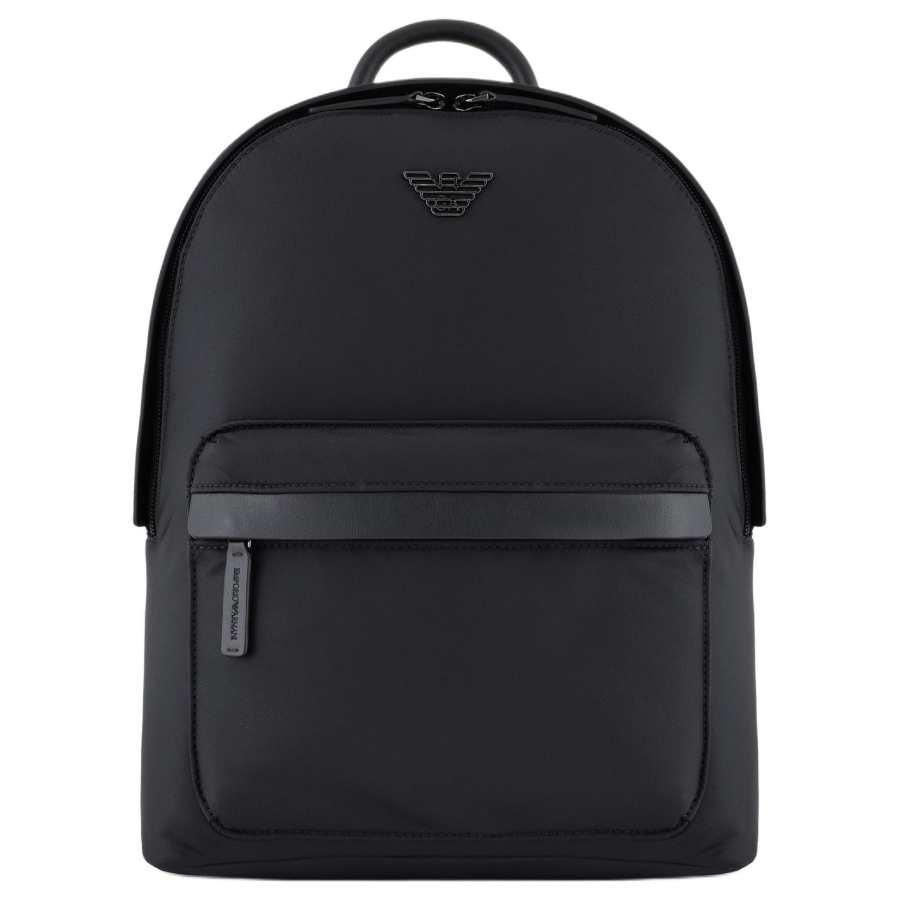 Emporio Armani logo backpack
