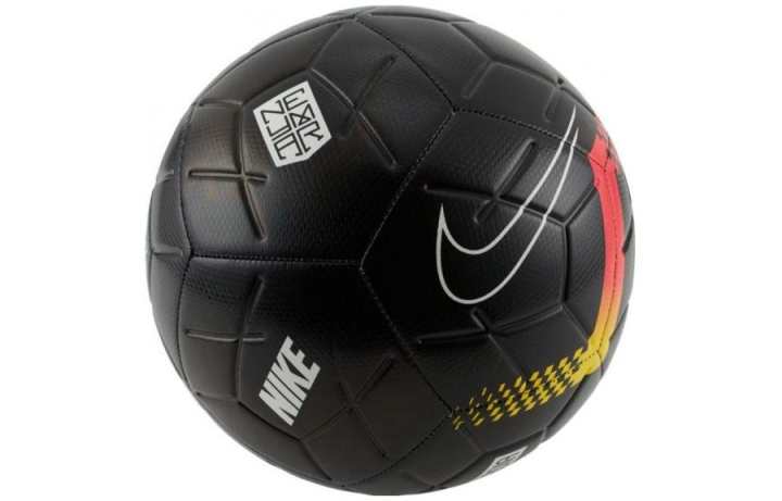 Nike Nike Size 5 Soccer Ball Pu Unisex Black Red