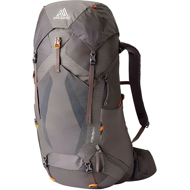 GREGORY 48L Mountaineering Bag Outdoor Bag Nylon Light Gray Women's