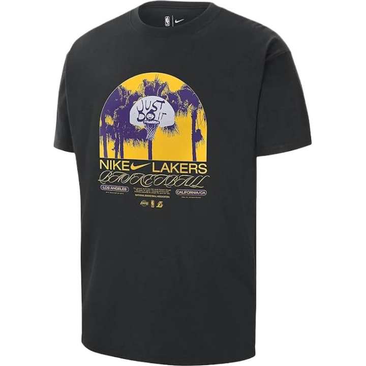 Nike Nike Nba Los Angeles Lakers Courtside Max 90 T shirt