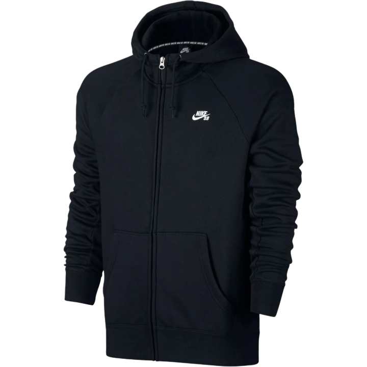 Nike Nike Sweatshirts Men's Black Hooded Moderate Cardigan