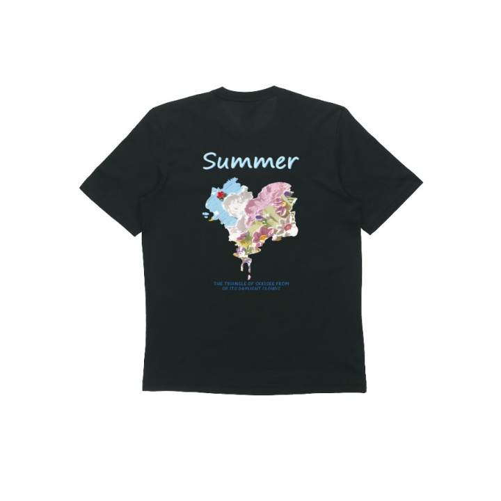 Adidas Adidas Print Crew Neck Short Sleeved T Shirts Unisex Black