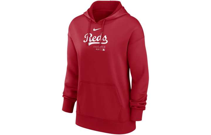Nike Nike Cincinnati Reds Authentic Collection Practice Sweatshirt Women's Red