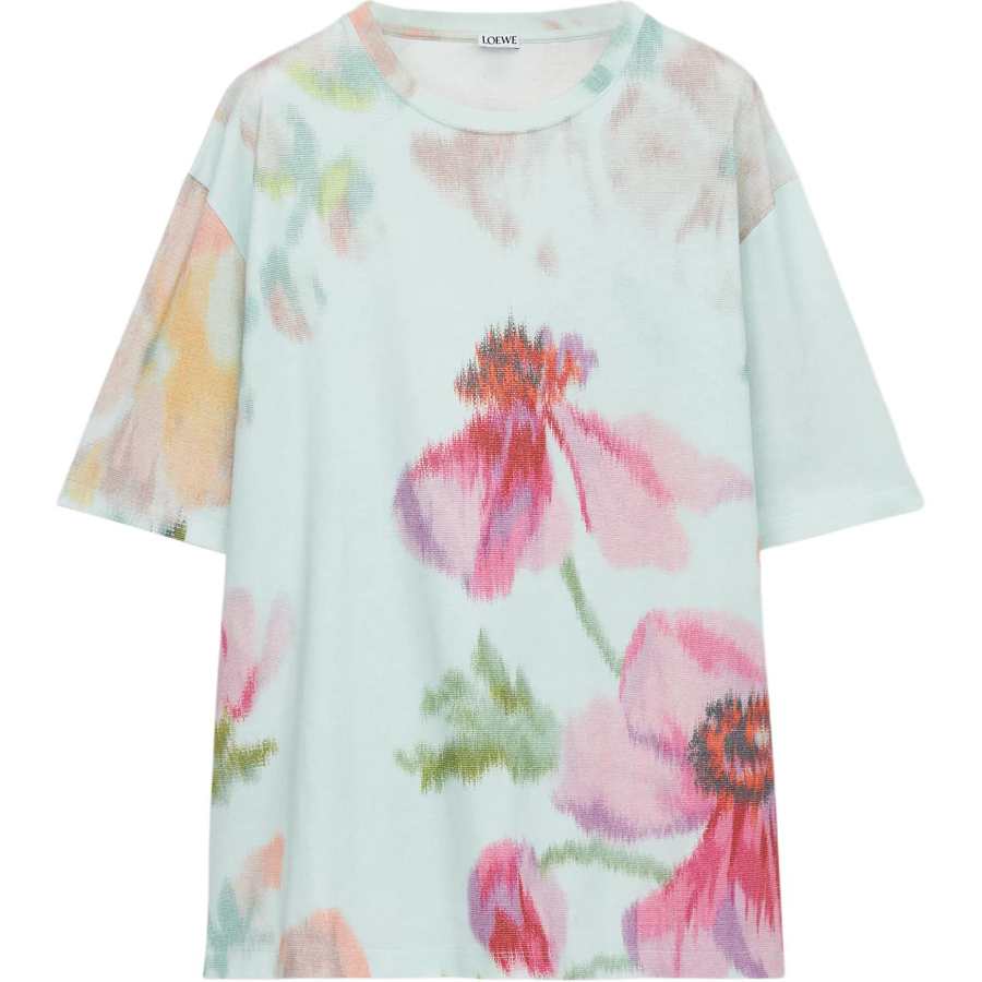 Loewe floral-print cotton T-shirt