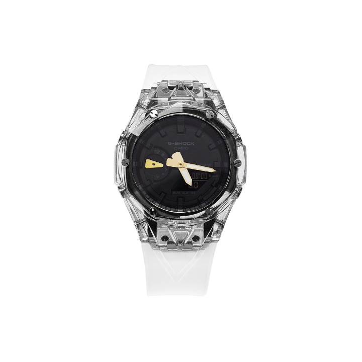 CASIO CASIO Men Liquid Crystal/Analog Dual Display Series 48.5mm Gold Watch