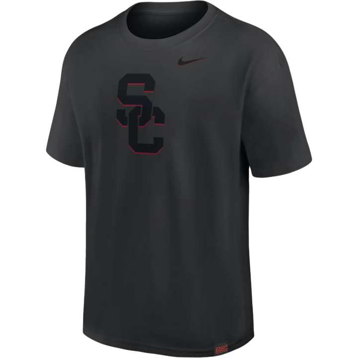 Nike Nike CollegeUSC FW24 Trojans Statement Max90 T Shirt Men's Black