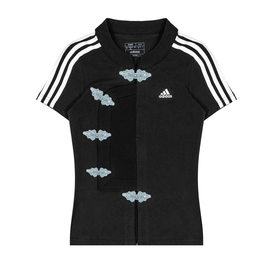 Adidas Adidas T Shirts Women's Black Half Turtleneck Moderate Straight Fit
