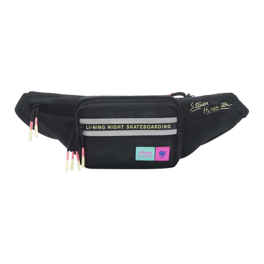Li-Ning Li Ning X Steven Harrington Polyamide Sling Bag Regular Unisex Black