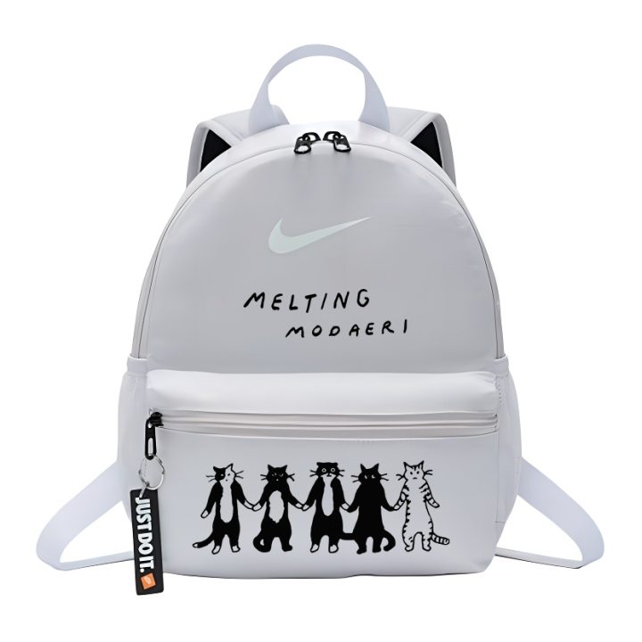 Nike Nike Fabric Backpack Unisex Wild Gray