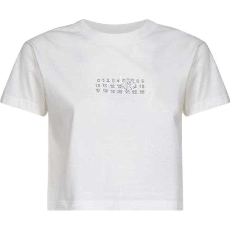 MM6 Maison Margiela T Shirt Unisex White