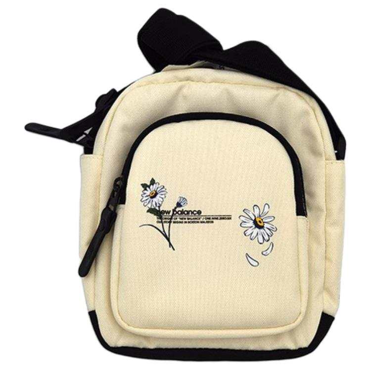 New Balance New Balance Fabric Crossbody Bag, Shoulder Bag Regular Unisex White