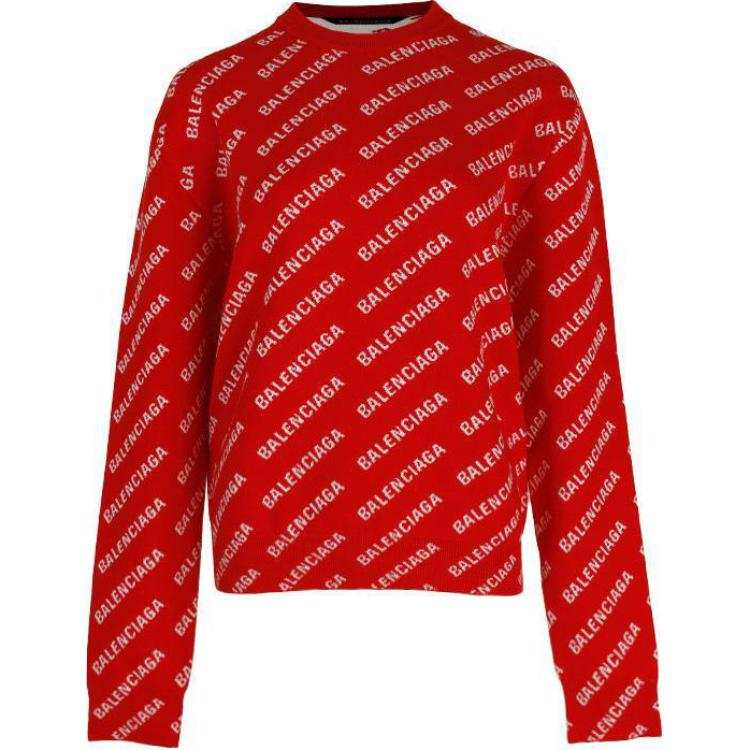 Balenciaga logo-print cotton sweatshirt