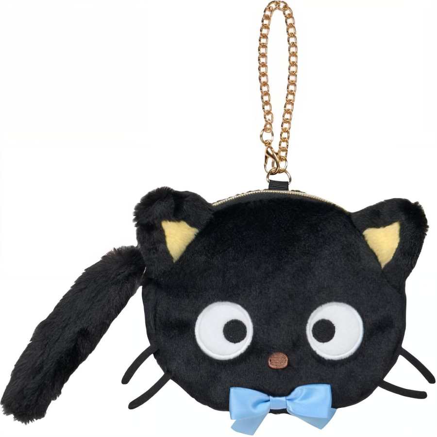 Sanrio Plush Travel Storage Bag Mini Women's Black