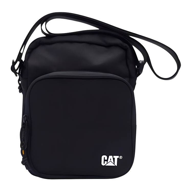 CAT CAT Crossbody Bag, Shoulder Bag Polyamide Black/Blue Unisex