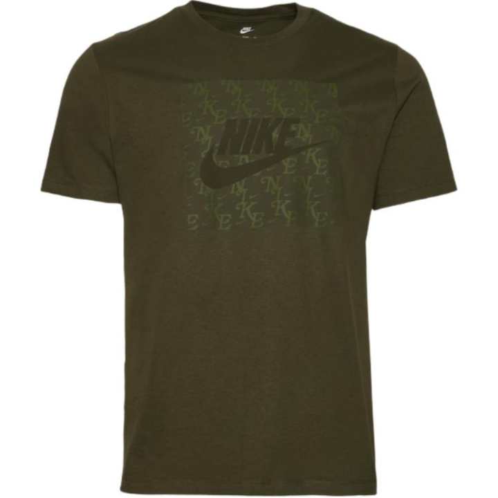 Nike Nike T Shirts Men's Olive Green Crew Neck
