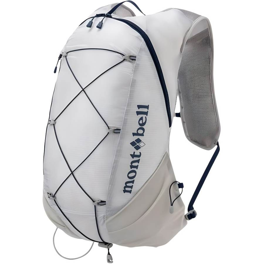 MONTBELL Mountain Cruiser 200 15L Mountaineering Bag Outdoor Bag Nylon Light Gray Unisex