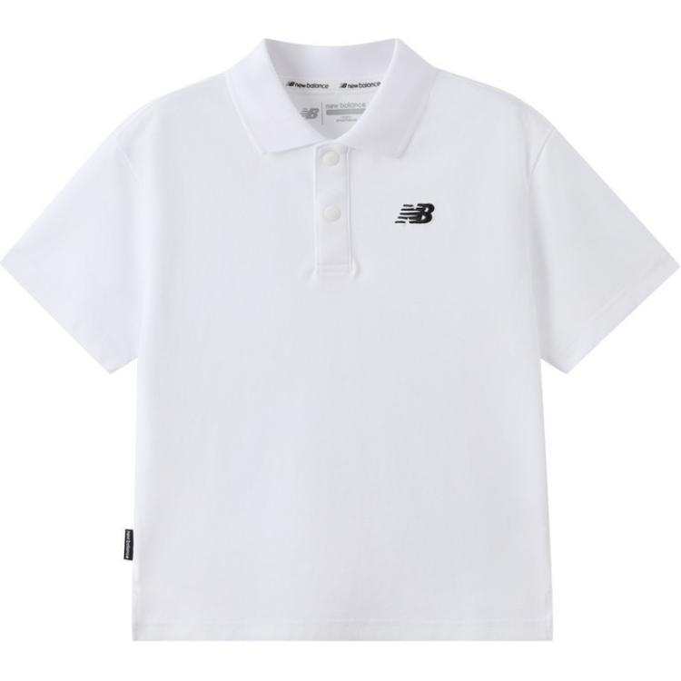 New Balance New Balance Polo Shirt White Children Aged 3 7 Years Old