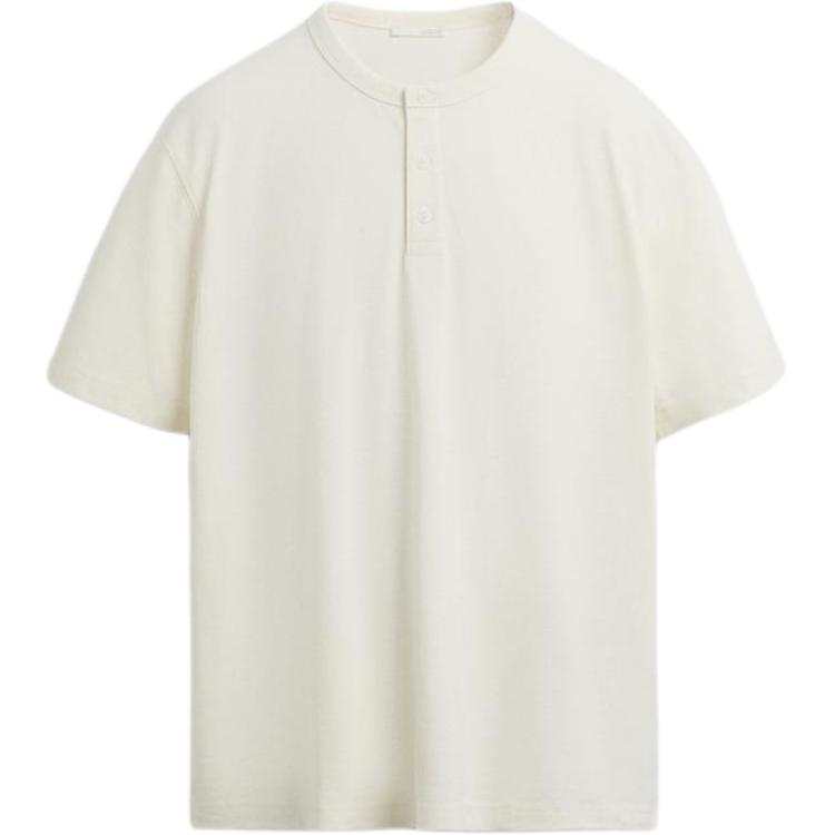 ZARA T Shirts Men's White Crew Neck