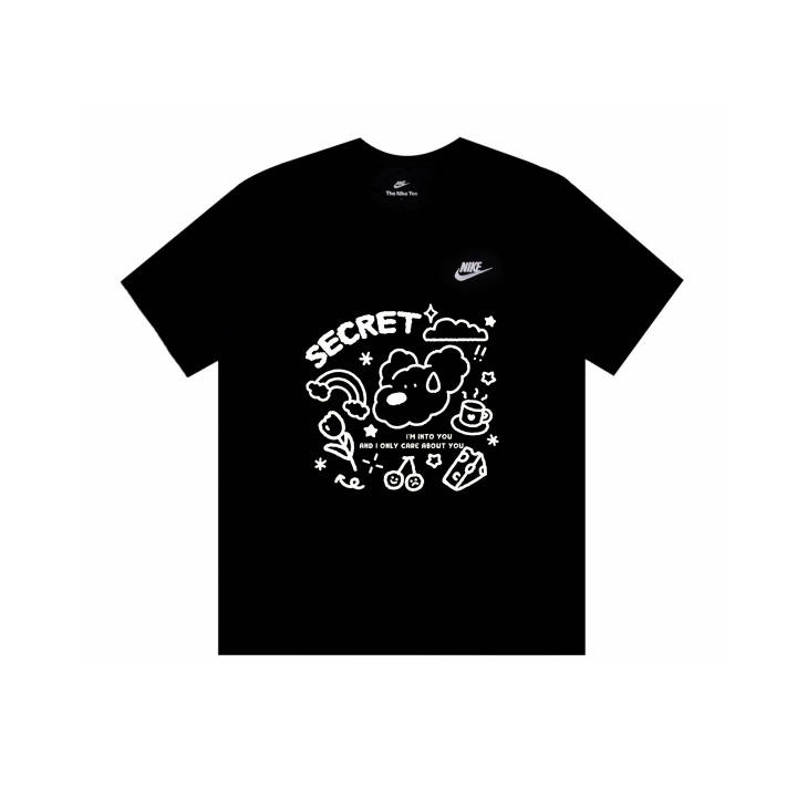 Nike Nike T Shirts Unisex Black Crew Neck