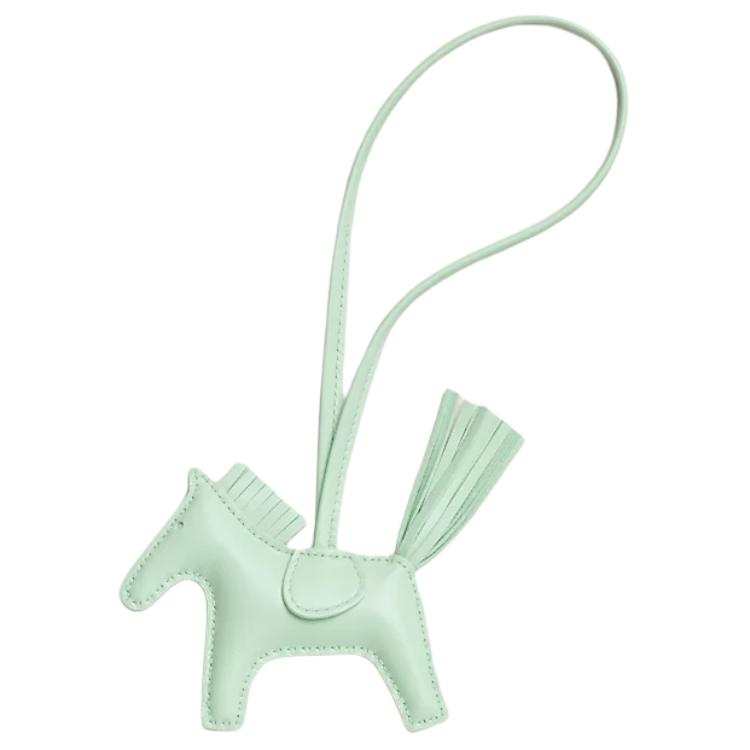 HERMES HERMES Rodeo Milo Lambskin Bag Accessory Unisex Green