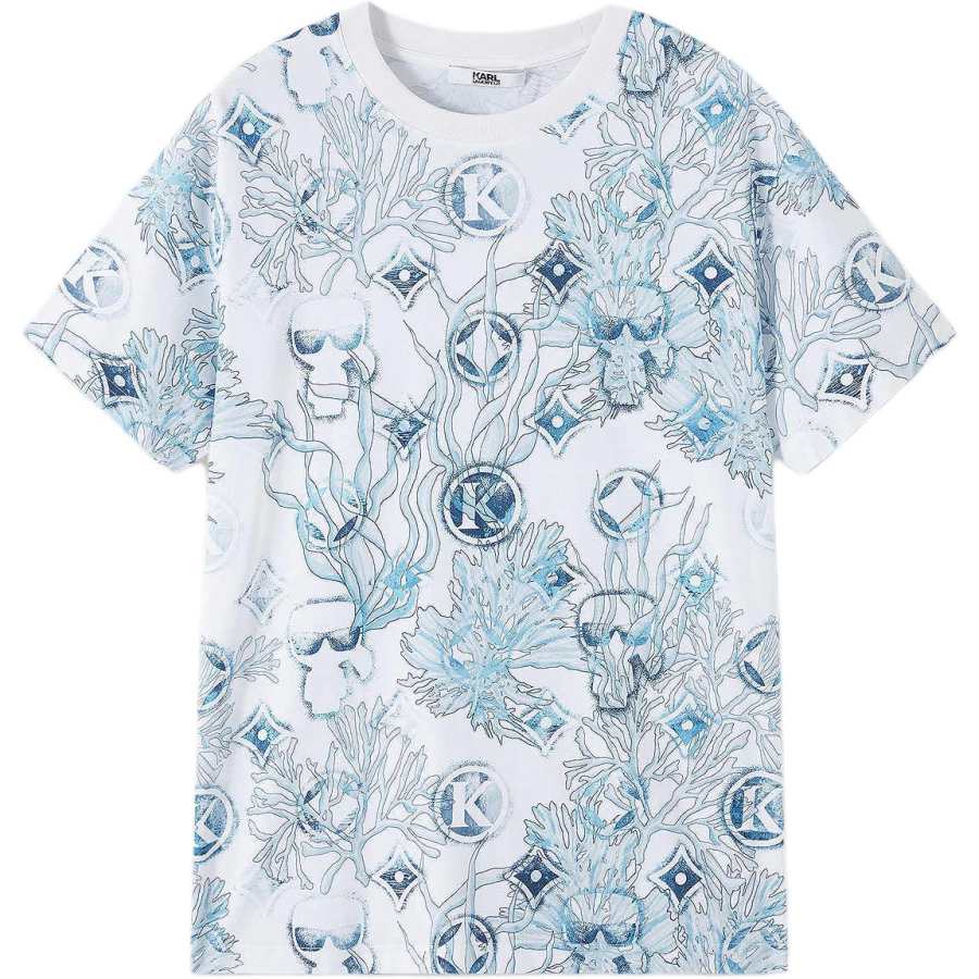 KARL LAGERFELD / Karl Lagerfeld Jeans T Shirt Men's White
