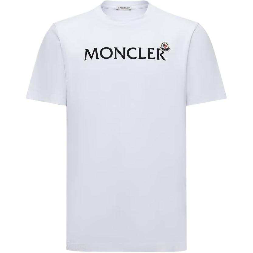 Moncler Logo Printed Crewneck T Shirt