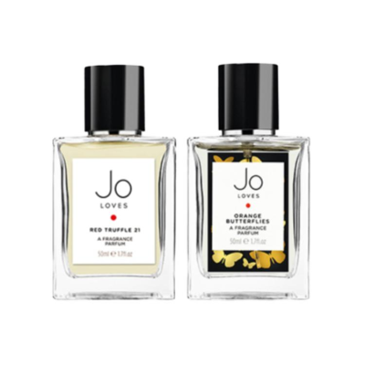 JO LOVES Orange Scented Truffle Perfume Sets Eau De Toilette Citrus Orange Blossom 50ml+50ml