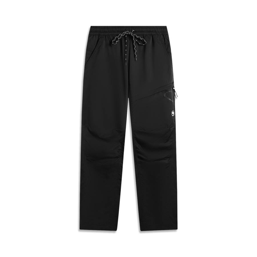 Li-Ning Li Ning Casual Pants Men's Black Moderate Straight Fit Pants