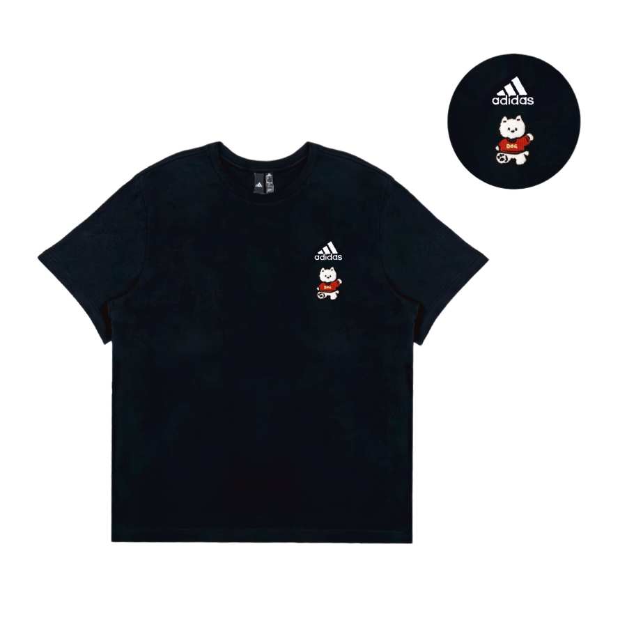 Adidas Adidas Casual Loose Fit Short Sleeved T Shirts Unisex