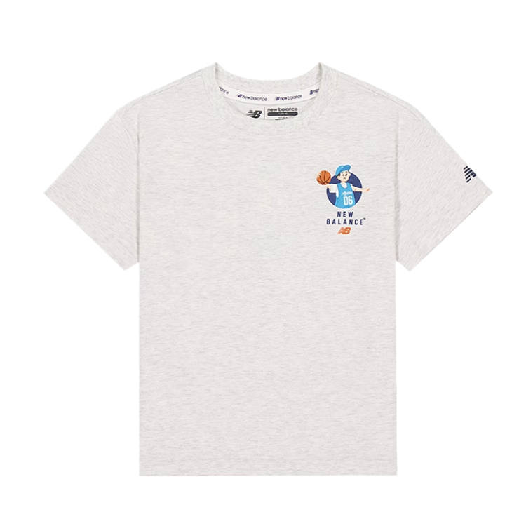 New Balance New Balance T Shirt Gray Children Aged 3 7 Years Old