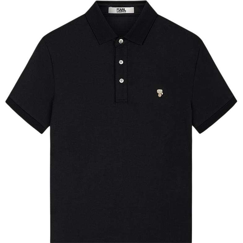 KARL LAGERFELD / Karl Lagerfeld Jeans Polo Shirt Men's Black