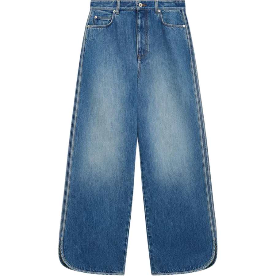 LOEWE Loewe side slit wide jeans