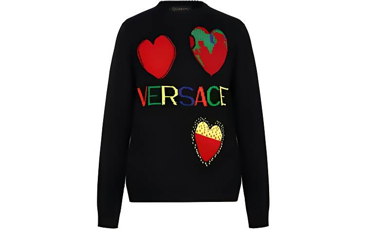 VERSACE VERSACE SS20 Sweater Men's Black