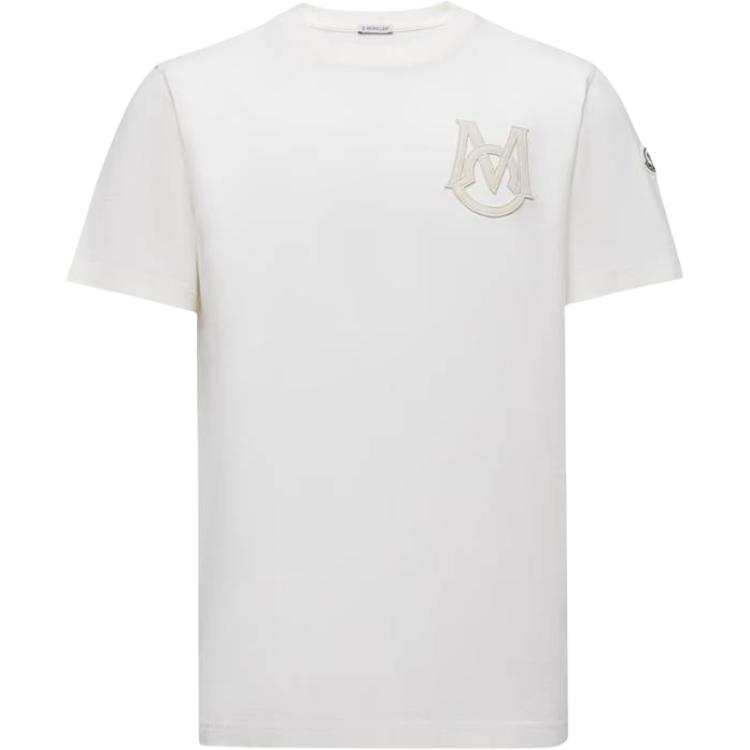 Moncler Moncler Logo Patch Crewneck T Shirt