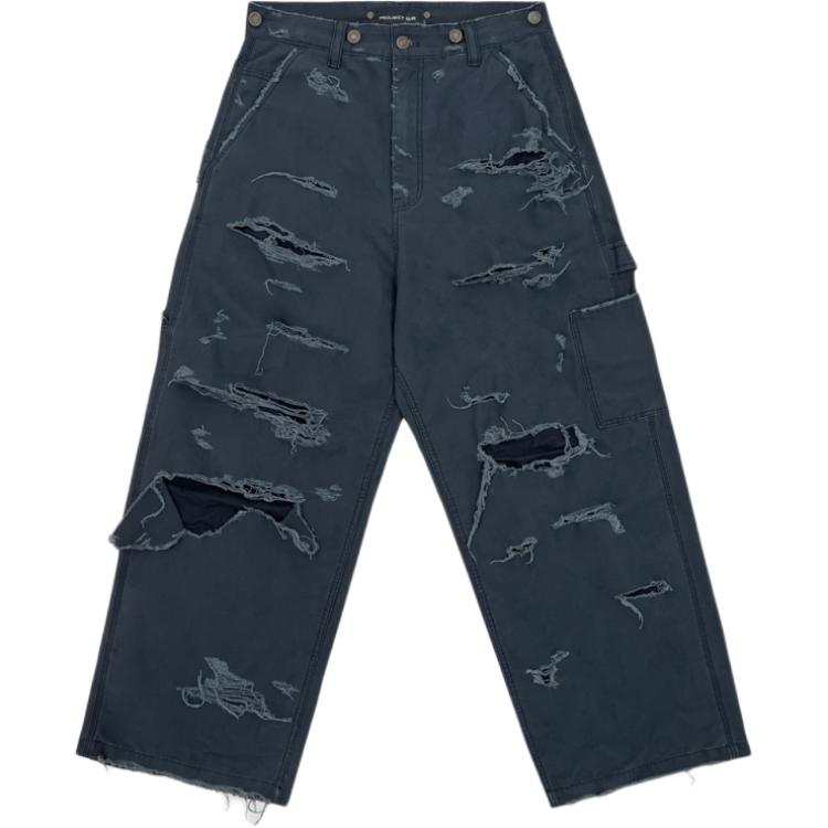 GRAILZ GRAILZ Cargo Pants Men's Washed Black Moderate