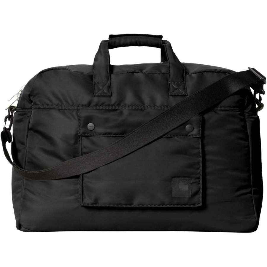 Carhartt Nylon One Shoulder Crossbody Handheld Travel Bag Men's Black