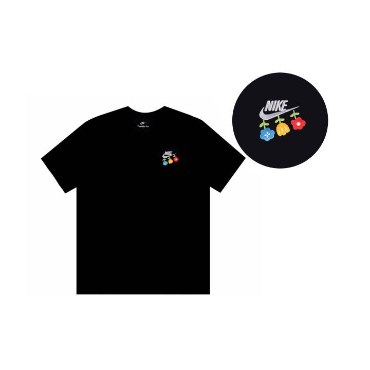 Nike Nike T Shirts Unisex Black Crew Neck