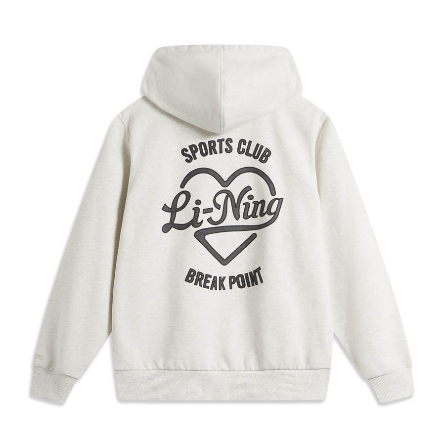 Li-Ning Li Ning Sports Life Collection Sweatshirt Women's Light Heather Gray