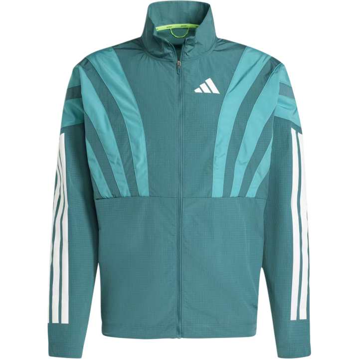 Adidas Adidas Adizero striped running jacket