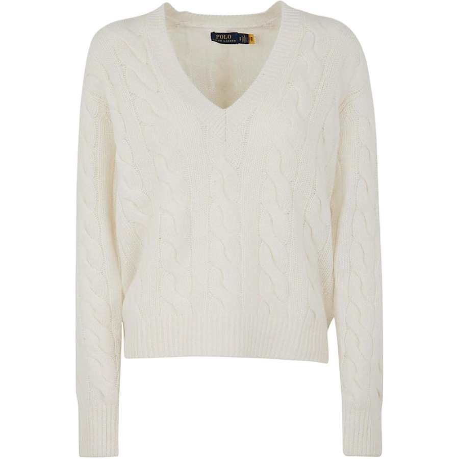 Polo Ralph Lauren FW22 Cashmere Sweater Women's White