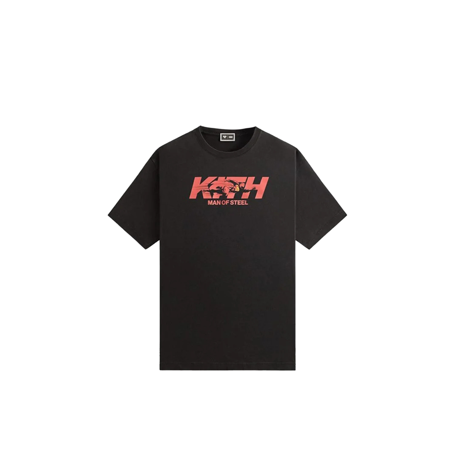 KITH X Superman Man Of Steel Vintage Tee
