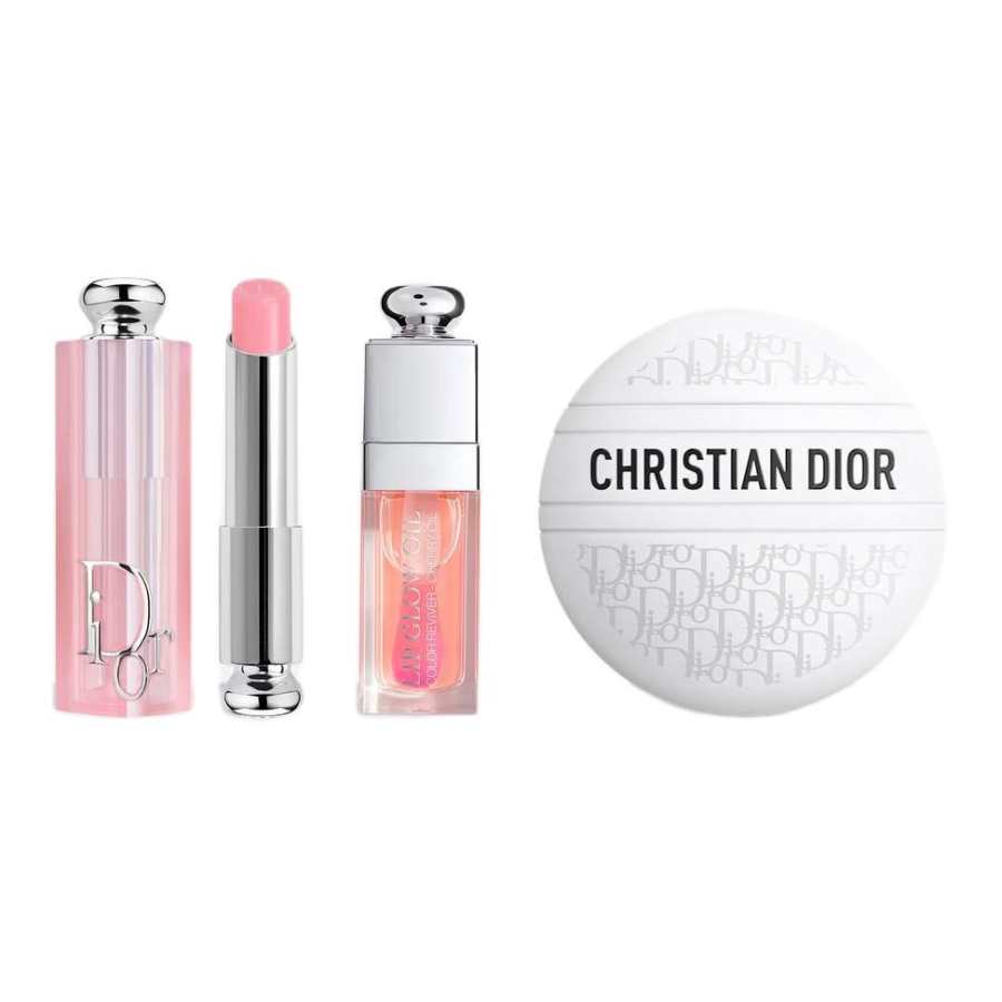 DIOR Enchanting Lip Balm+Enchanting Lip Oil+Anti Aging All Purpose Cream Skincare Set, Hand Cream For Soothing Skin
