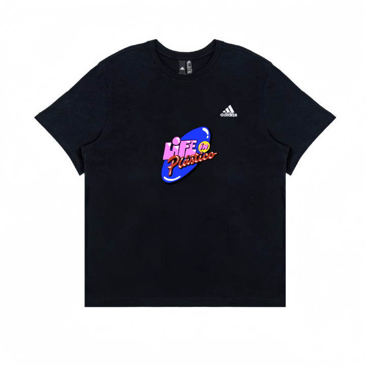 Adidas Adidas American Athleisure Crew Neck Short Sleeved T Shirts Unisex Black