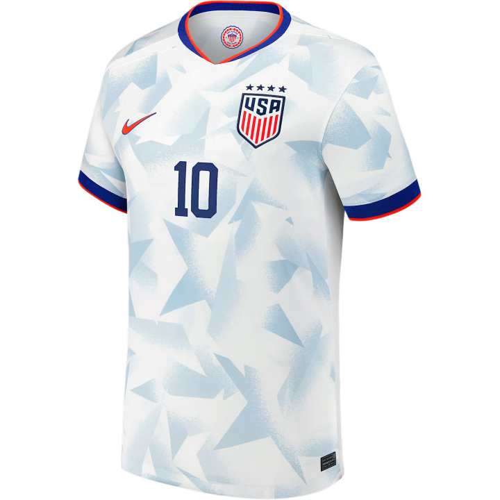 Nike Nike Lindsey Heaps Uswnt 2025 Stadium Home Big Kids' Nike Dri FIT Soccer Jersey