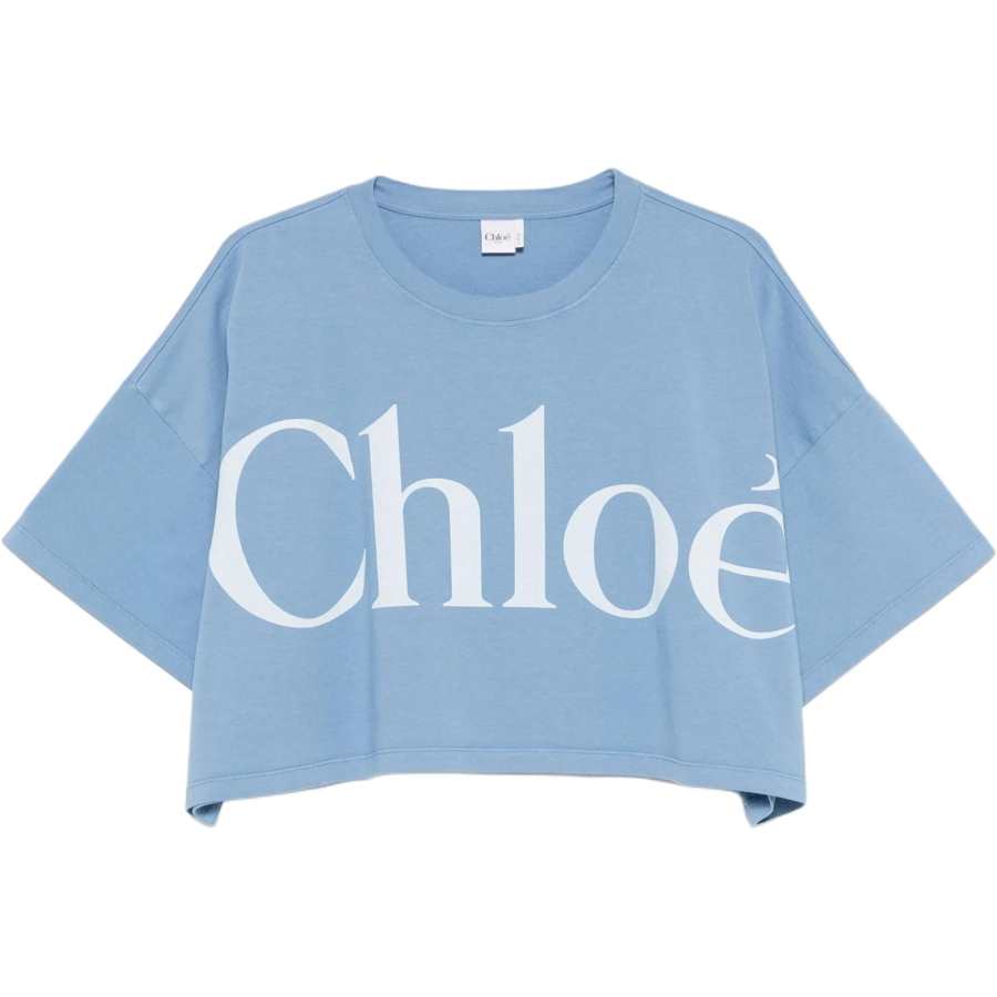 Chloé Chloe SS25 T Shirt Women's Blue