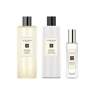 Jo Malone London Lemon Basil Sage Perfume Sets Eau De Cologne Sea Aloe Seed Guaiac Wood 250ml+250ml+30ml