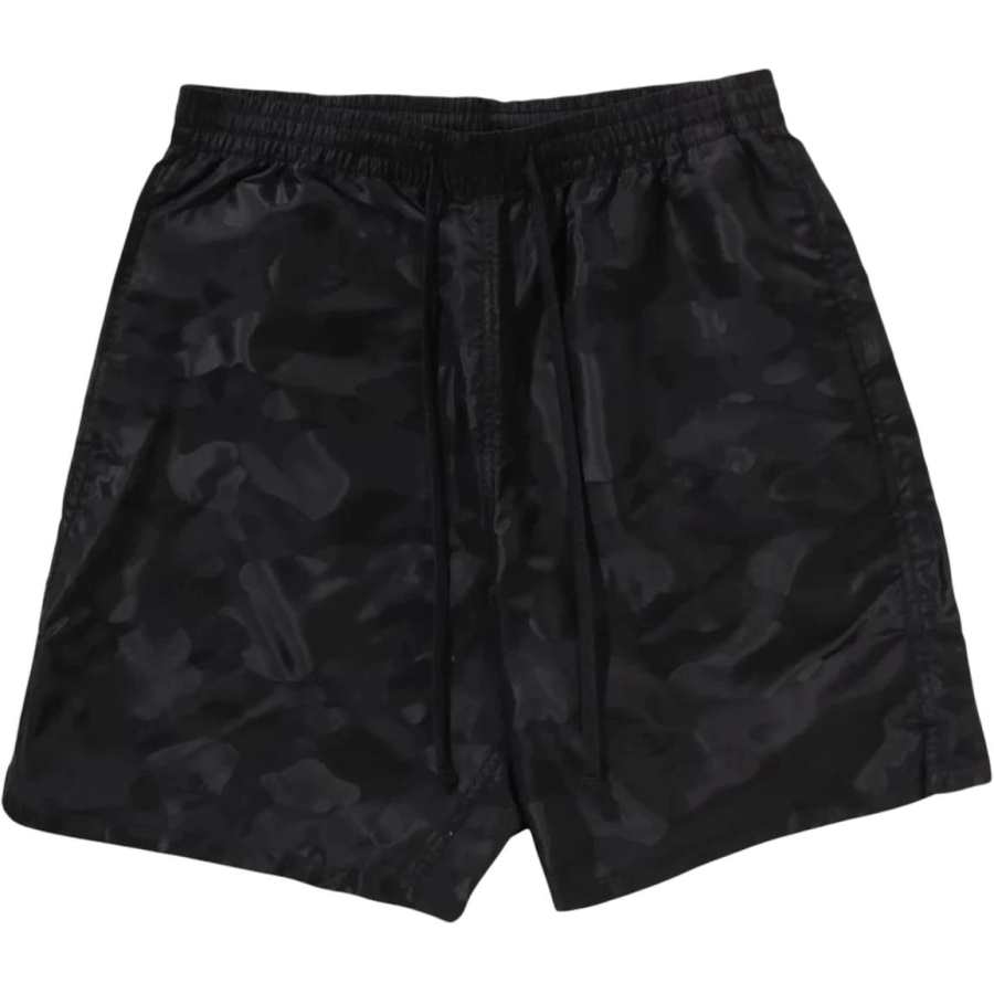 A BATHING APE Bape Solid Camo Bathing Ape Logo Shorts