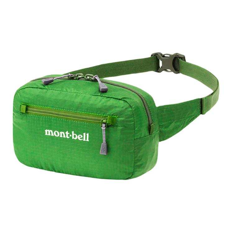MONTBELL Nylon Fanny Pack Small Unisex Green